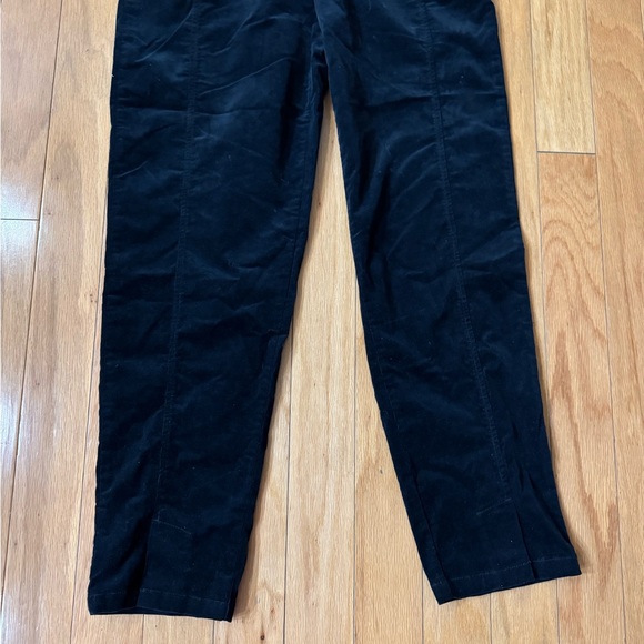 Anthropologie Buttoned Pinafore Corduroy Jumpsuit Black Size 4 - Picture 6 of 15